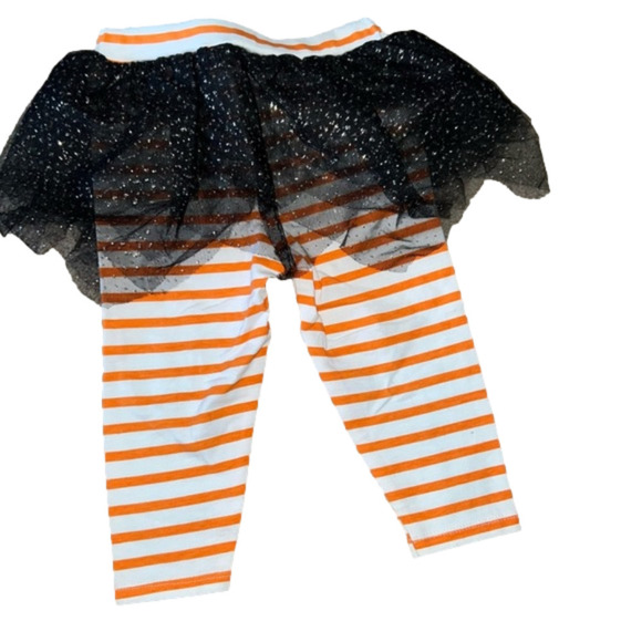 Koala kids infant Halloween leggings with sparkly, attached tutu. Like New! - Picture 2 of 5
